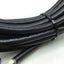 Used L-Com CTLF3VGAMM-50 VGA Cable HD15 Male to Male, Black Length 50', Ferrite Cores