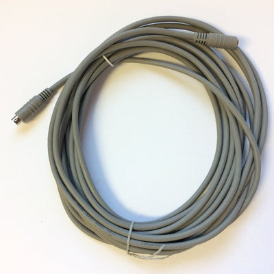 New Other Lot of 2 L-Com DK226MF-25 Extension Cable, Mini DIN 6 Male to Female, 25' Long