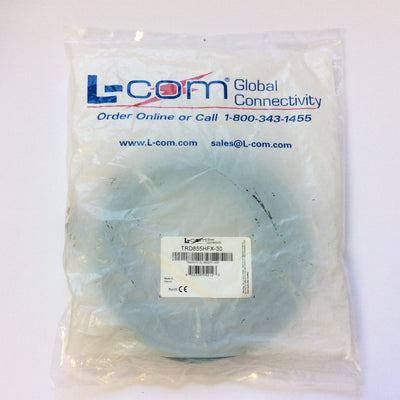 New L-Com TRD855HFX-30 High Flex Ethernet Cable, Shielded 5e, RJ45 / RJ45, 30 Feet