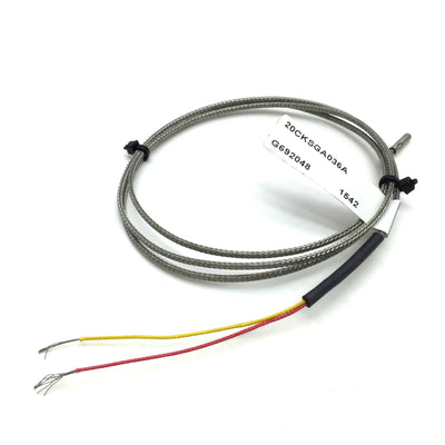 Used Watlow 20CKSGA036A Thermocouple Type K, Probe Length: 0.56, Diameter: 0.125"