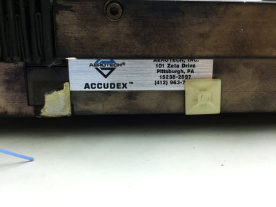 Used Aerotech ATS02005-U-40P Linear Stage Ball Screw Actuator, 65mm Travel w/Motor