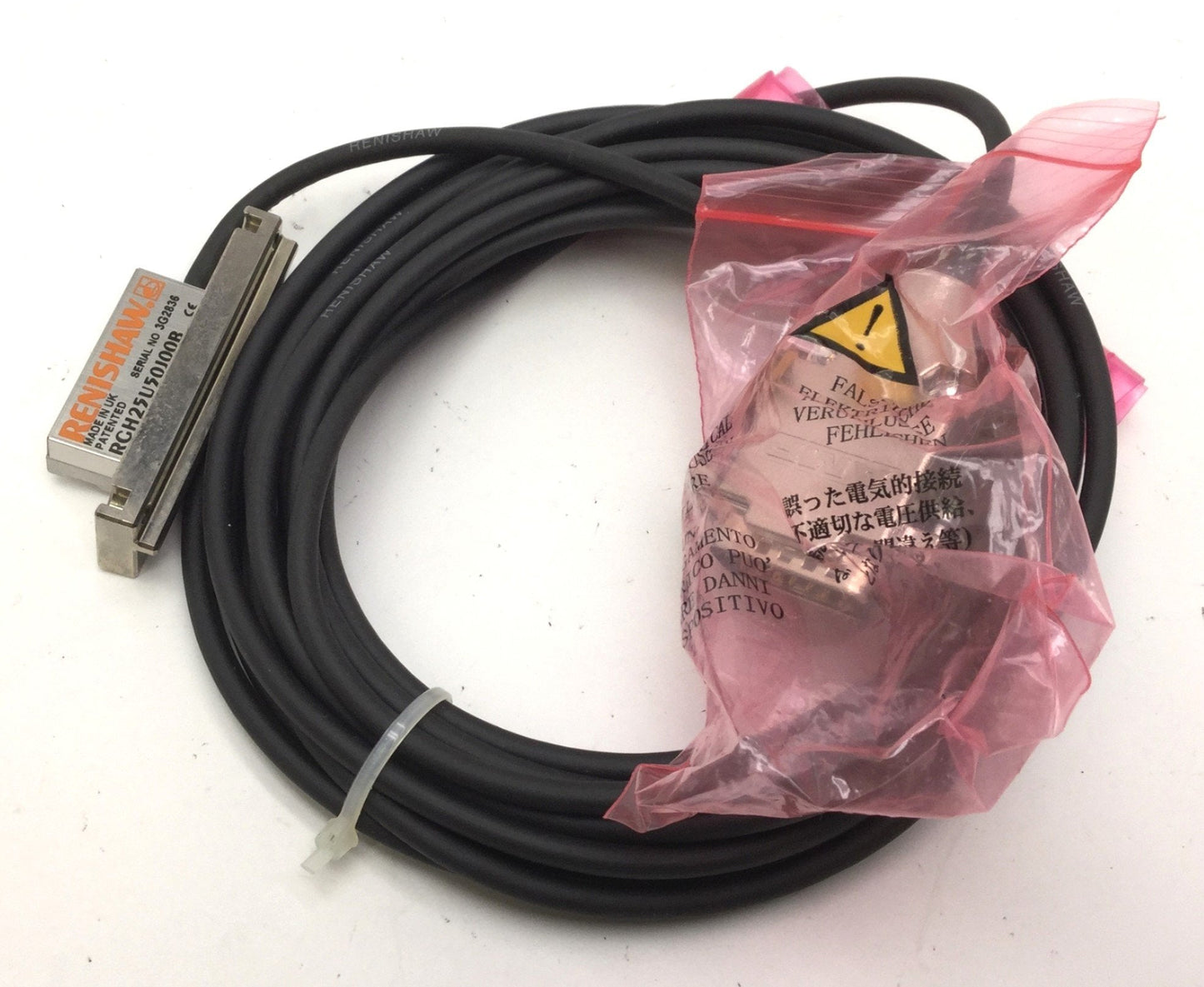 New Renishaw RGH25U50J00B Readhead Encoder, with Scale, Measure Length: 4-3/8"