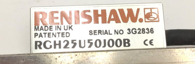 New Other New Renishaw RGH25U50J00B Readhead Encoder, with Scale, Measure Length: 4-3/8"