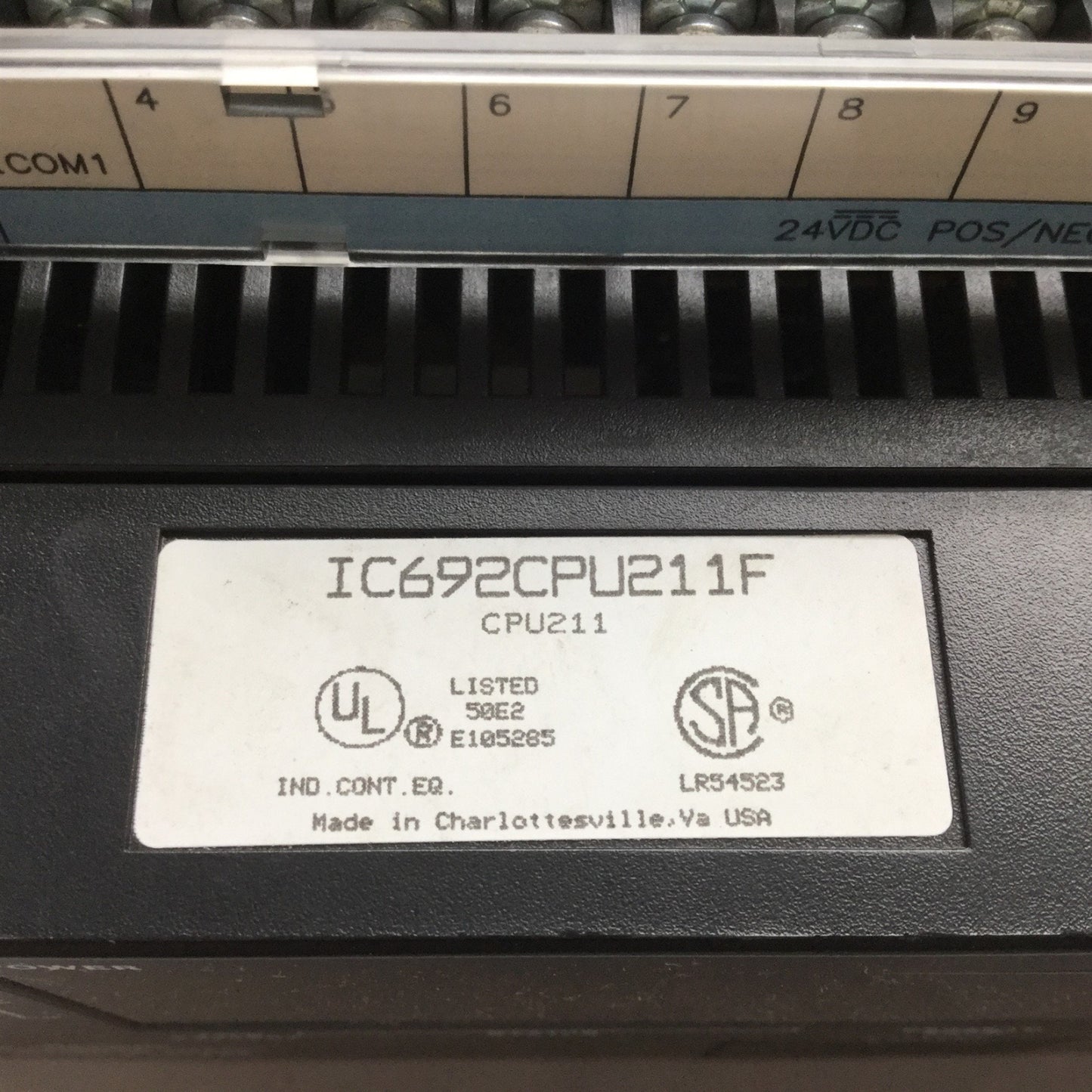 Used GE Fanuc IC692MDR541C I/O Module with IC692CPU211F CPU, Voltage: 120VAC 50/60Hz