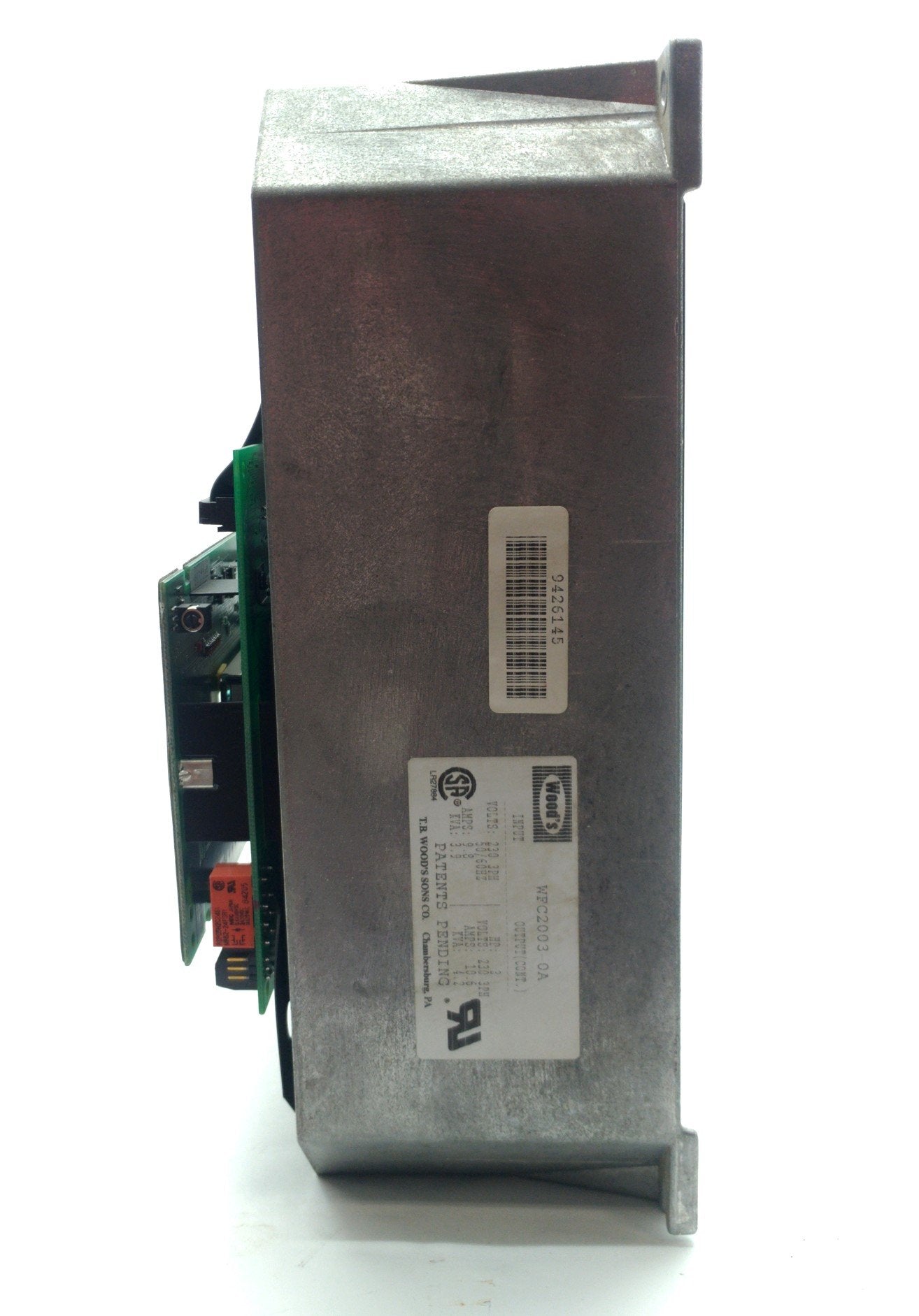 For Parts Wood's WFC2003-0A AC Motor Drive, 3HP, In: 230VAC Out: 230VAC 4.2KVA *Fault F07*