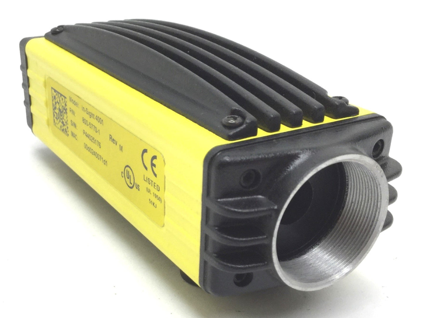 Used Cognex 800-5770-1 Rev M In-Sight 4001 Machine Vision Camera, Display: 1024x768