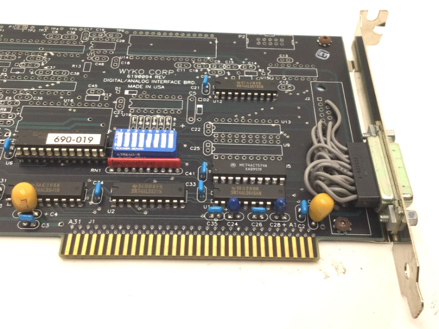 Used Wyko Corporation 6190094 Digital/Analog Interface Board