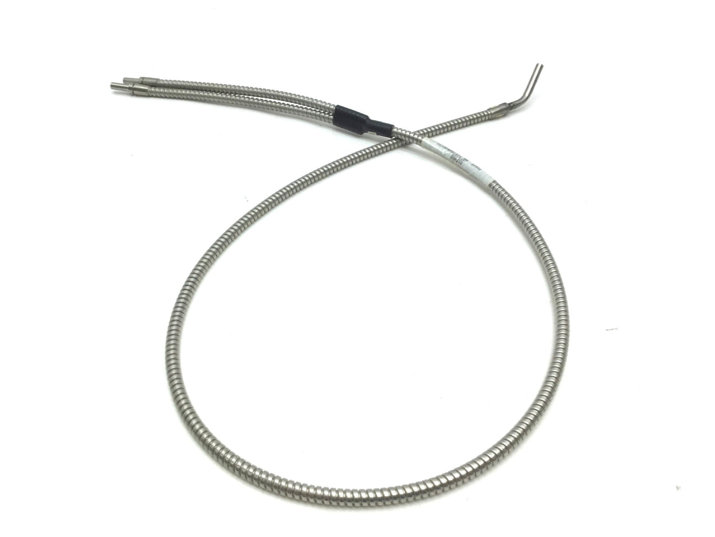 Used Banner BHA23S Stainless Steel Glass Fiber Optic Cable Probe: 4.8mm, Length: 3'