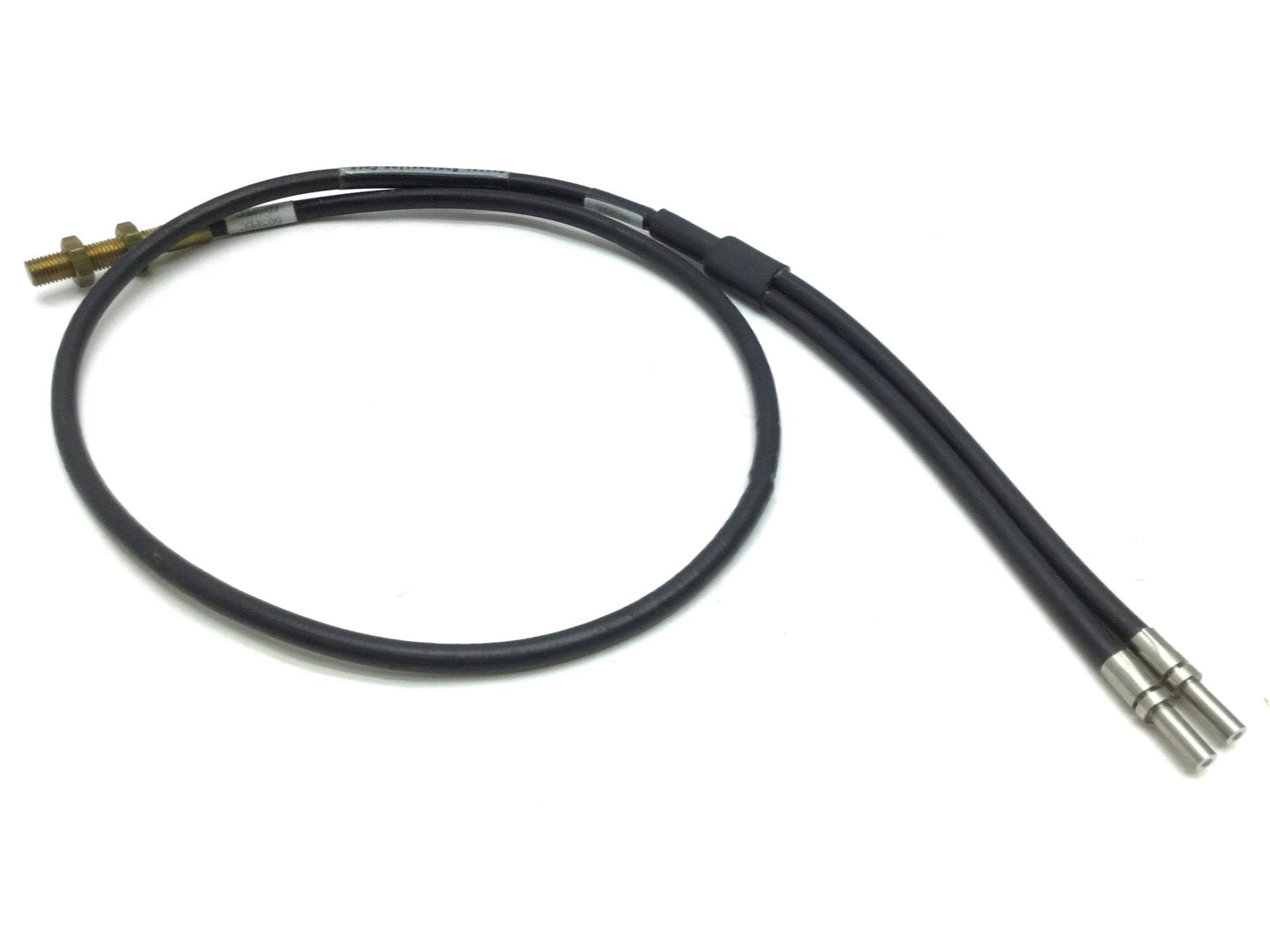 Used Banner BT23P Bifurcated Fiber Optic Cable Glass Probe, In: 4.6mm, L:3', 5/16x24