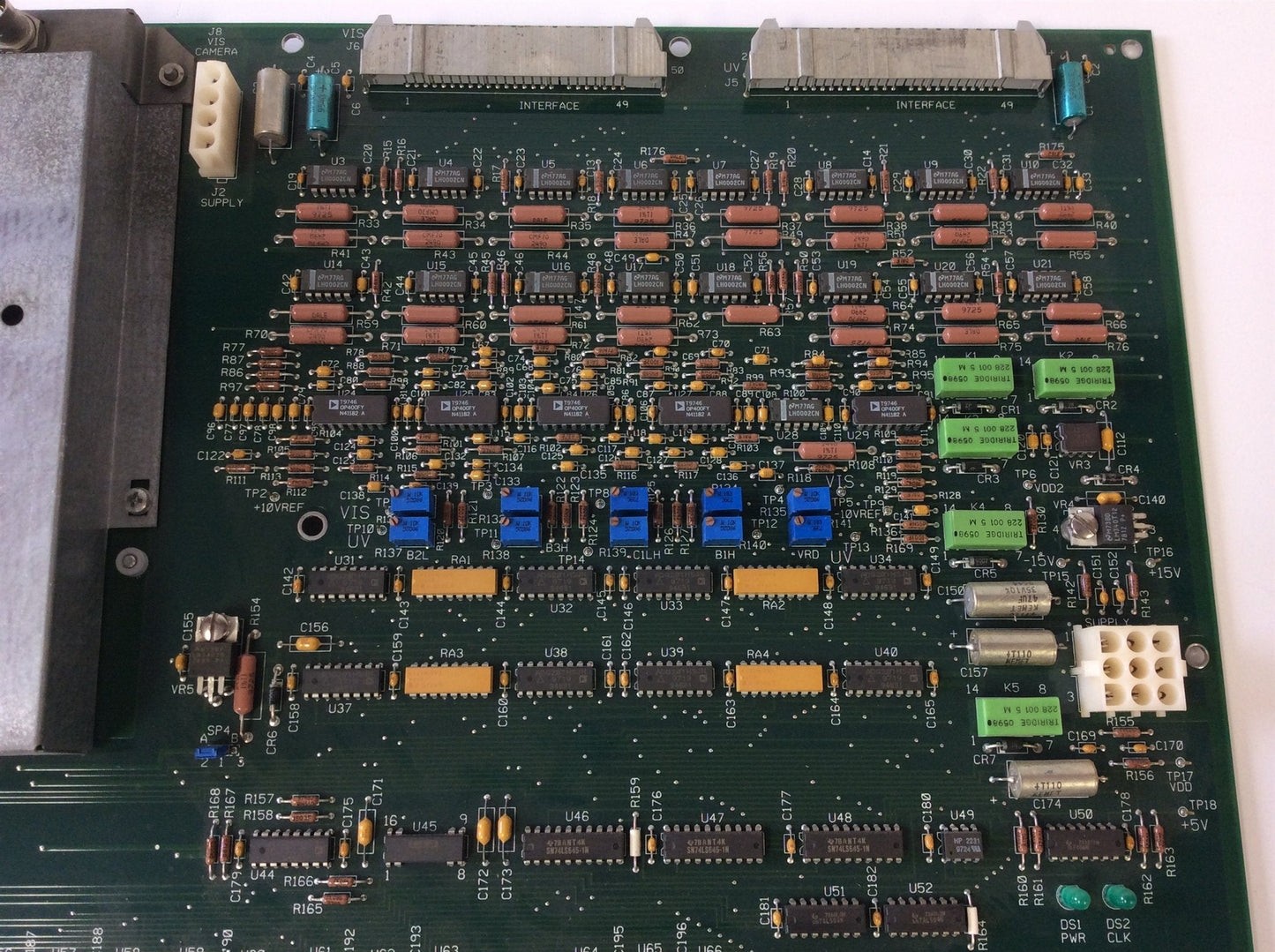 Used Perkin-Elmer N069-9044 Issue H Data Acquisition Circuit Board *See Details*