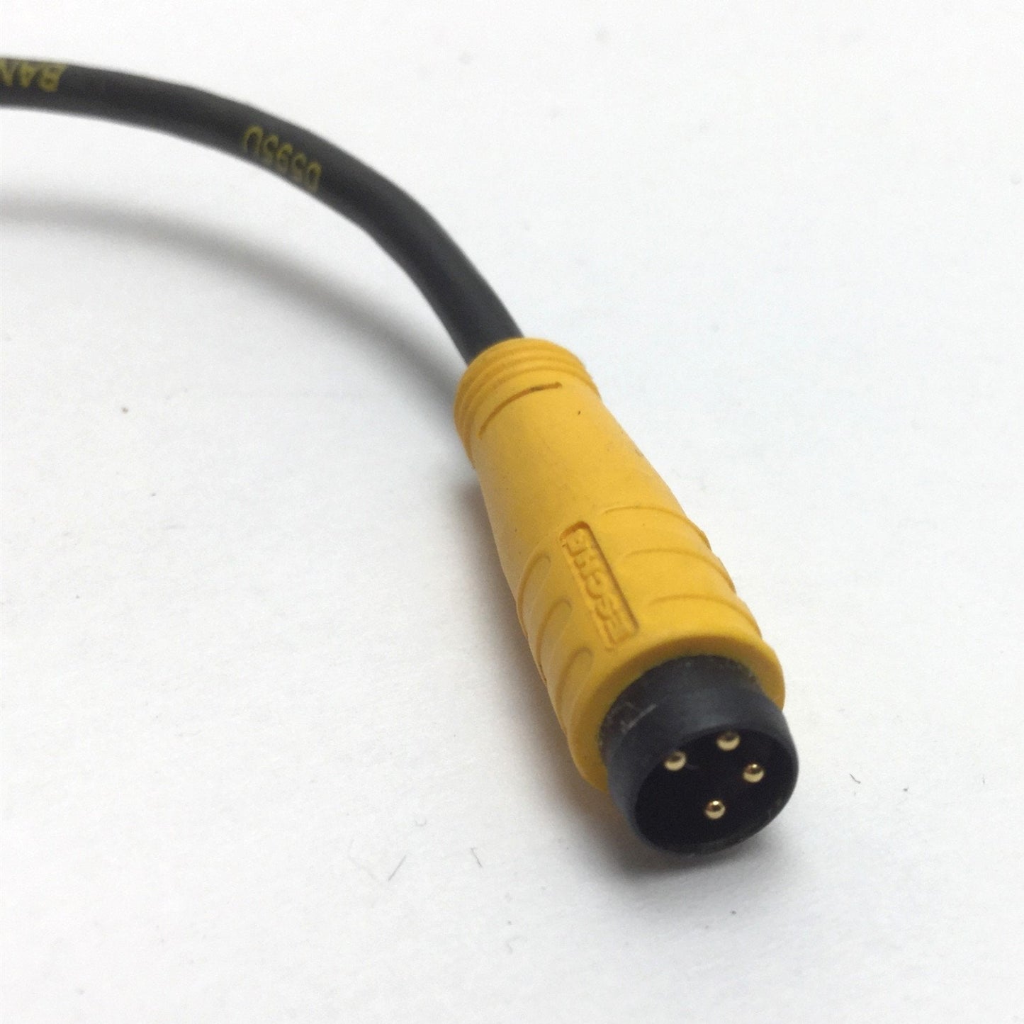 Used Banner Q19SN6DLQ Photoelectric Diffuse Sensor, Range: 1.2-12", 4-Pin Pico QD