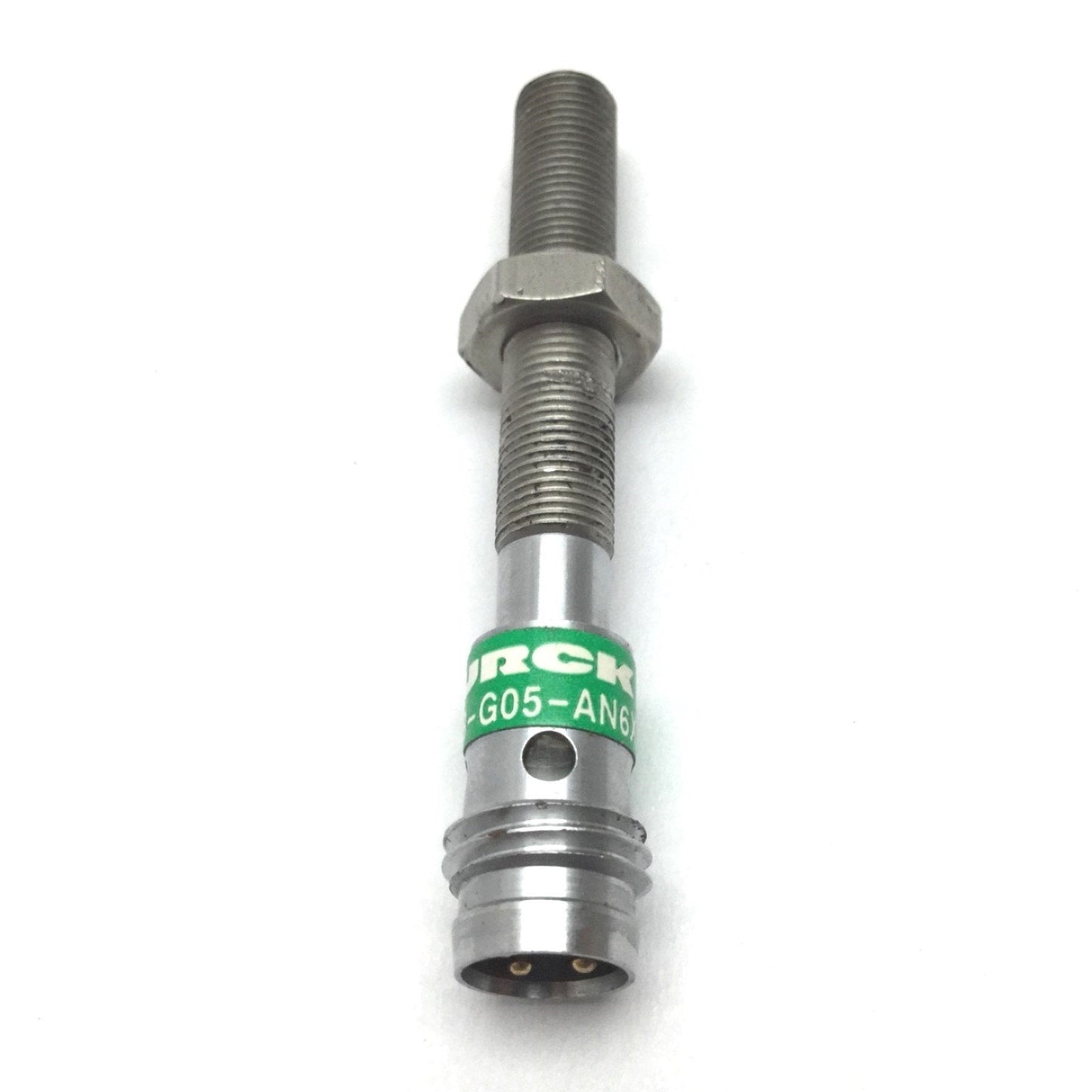 Used Turck Bi0.8-G05-AN6X-V1331 Proximity Sensor, Range: 0.8mm, NPN Output, 10-30VDC