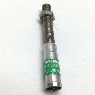 Used Turck Bi0.8-G05-AN6X-V1331 Proximity Sensor, Range 0.8mm, 10-30VDC, NPN Output