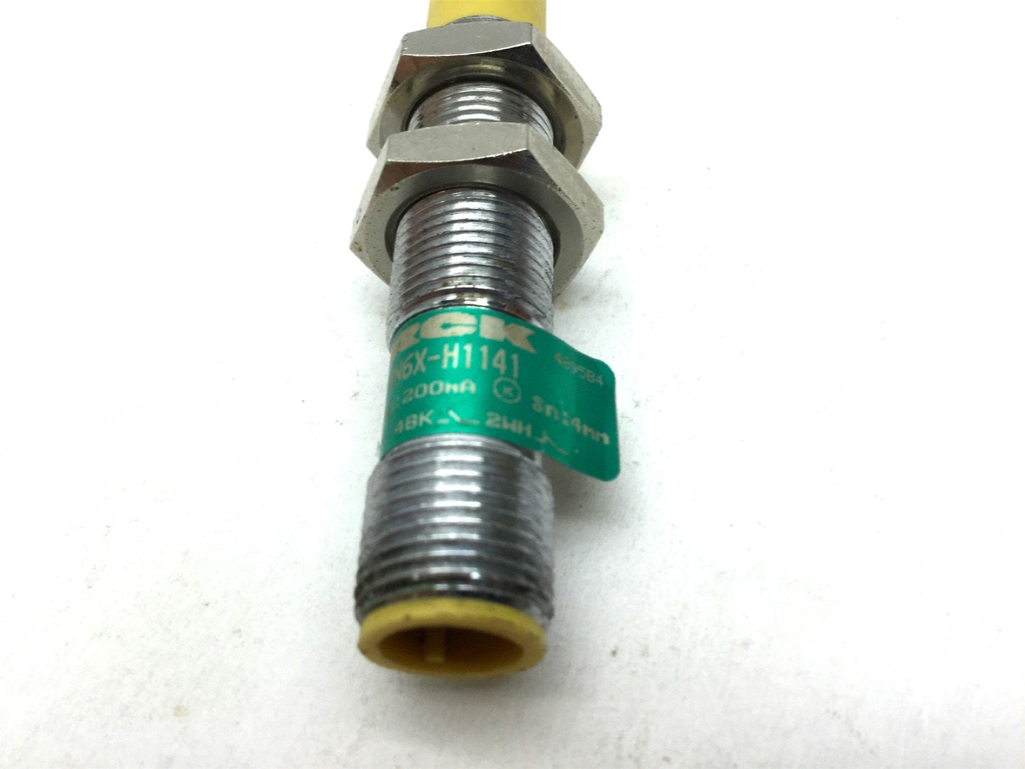 Used Turck Ni4-M12-VN6X-V1141 Inductive Proximity Sensor, Sensing Range: 1.5mm, NPN