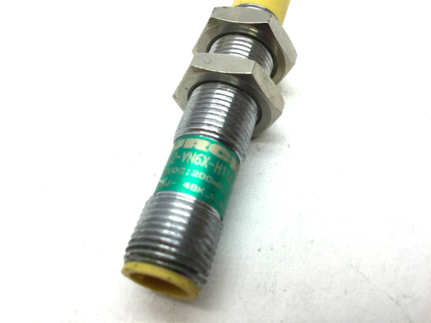 Used Turck Ni4-M12-VN6X-V1141 Inductive Proximity Sensor, Sensing Range: 1.5mm, NPN