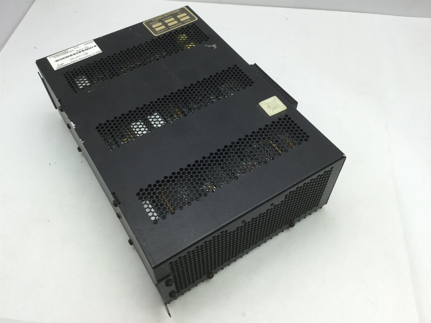 Used Parker CPLX57-120 Compumotor Plus Stepper Motor Controller, 36VAC, 50/60Hz