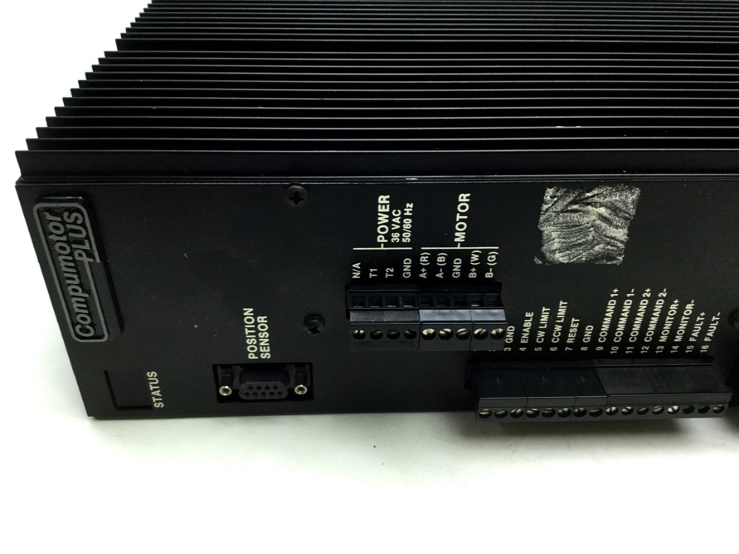 Used Parker CPLX57-120 Compumotor Plus Stepper Motor Controller Voltage 36VAC 50/60Hz