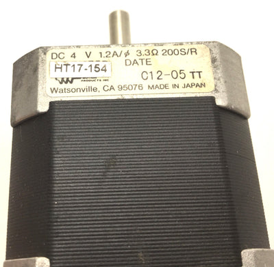 Used Applied Motion Products HT17-154 Step Motor, w/Optical Encoder E2-500-197-IH