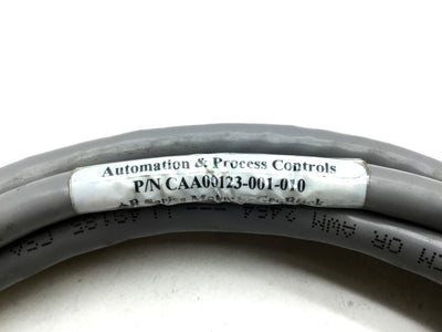 Used Automation Process Control CAA00123-001-010 AB Series Motor Cable Length 10'