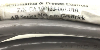 Used APC CAA00123-001-010 Motor Power Cable, AB Series Motor to Geo Brick Drive