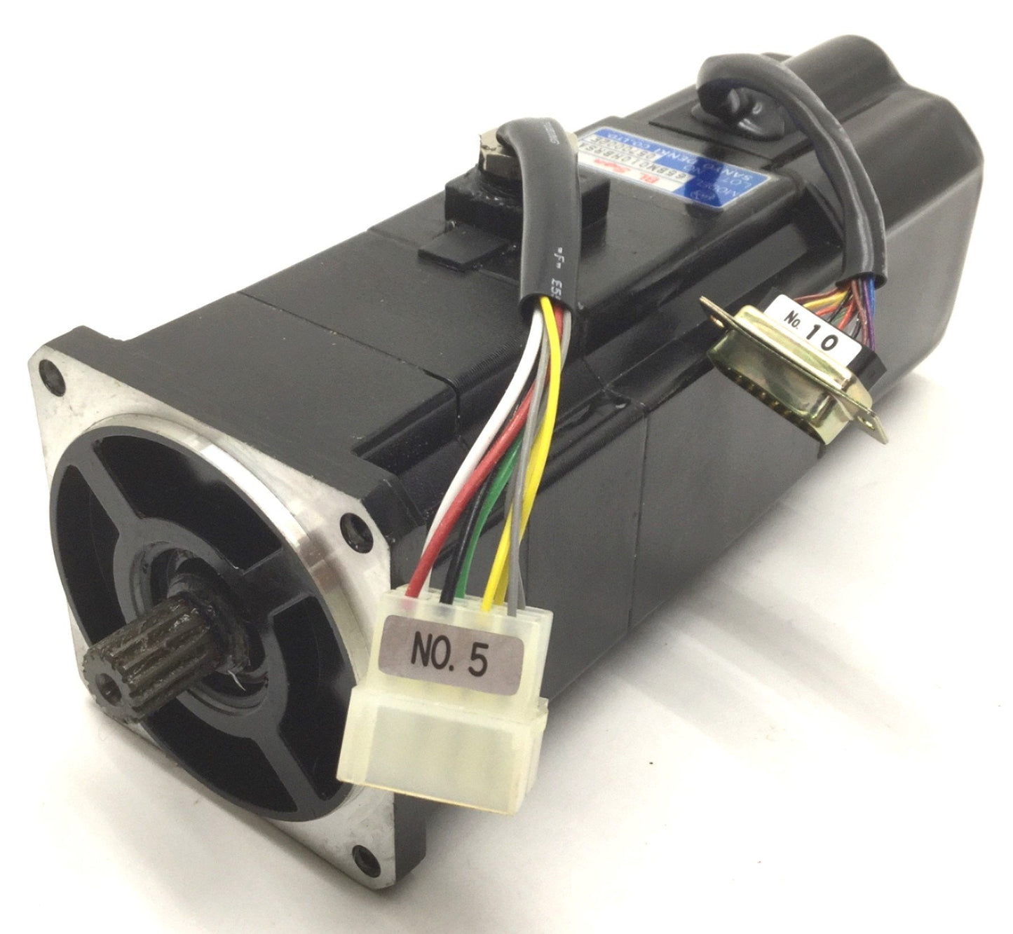 Used SANYO DENKI 65BM010HBRSA BL Super AC Servomotor, for A50F, 200VAC