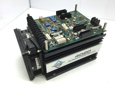 Used Aerotech 4020 Linear Servo Amplifier, DC Motors, 1 Phase, 40V 20A 1000W Rev D