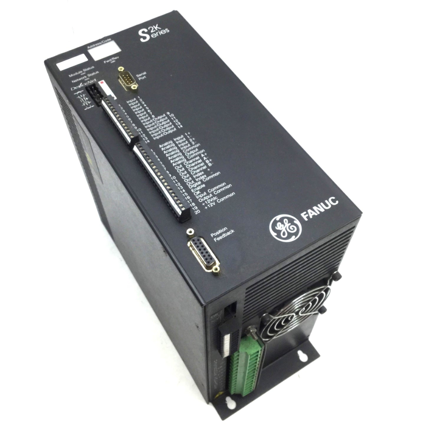 Used GE Fanuc IC800SSI216D2-EE S2K Series Servo Drive Motor Controller 180-250VAC