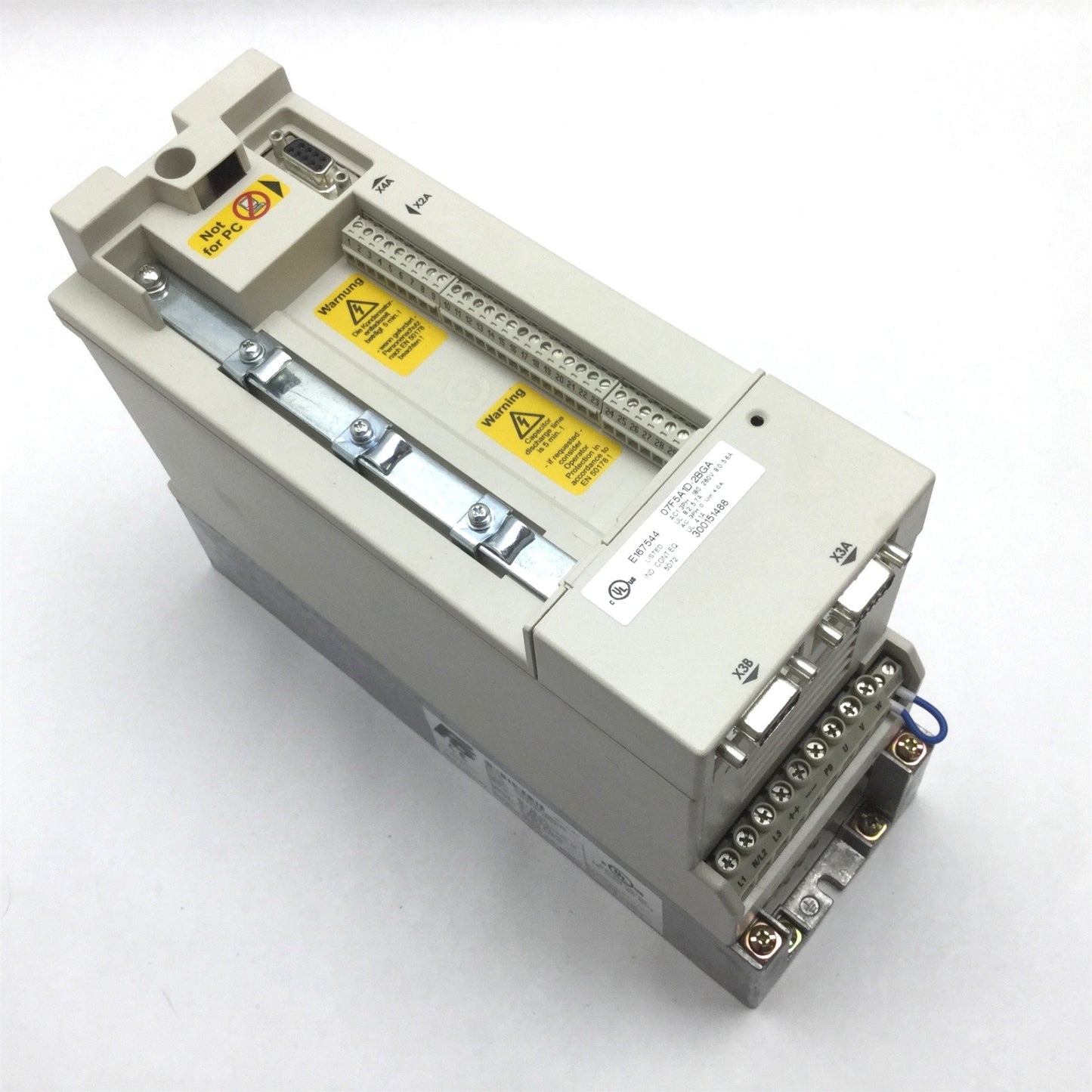 Used KEB 07F5A1D-2BGA Combivert Inverter AC Drive, Input: 1-3 Phase 180-260VAC