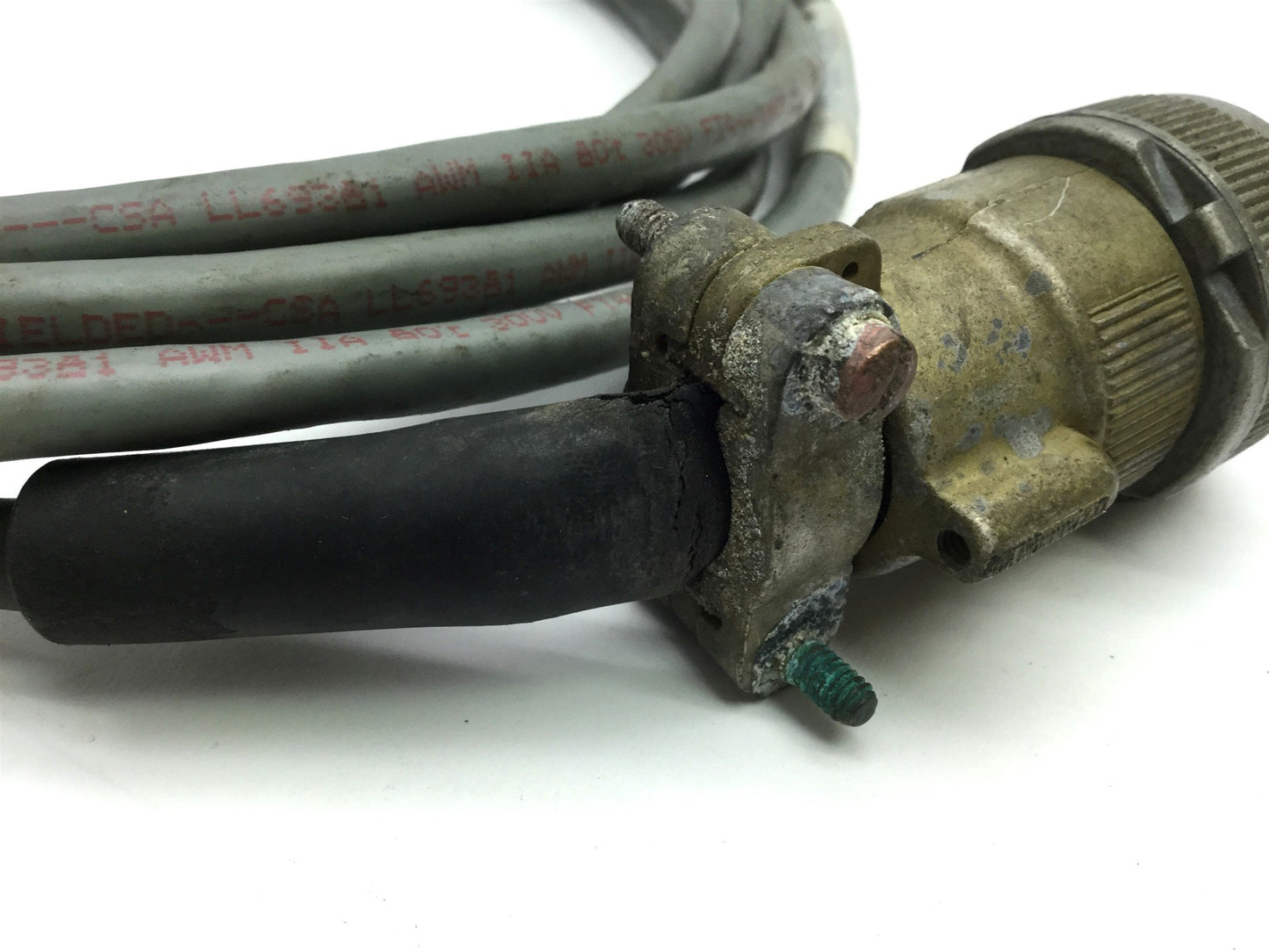 Used Electro Craft 9101-0224 Encoder Cable, Length: 10', 14-Wire Conductor