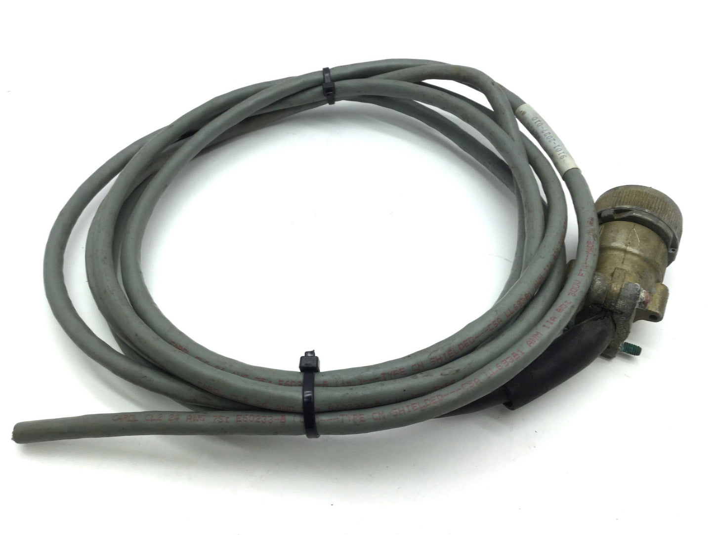 Used Electro Craft 9101-0224 Encoder Cable, Length: 10', 14-Wire Conductor