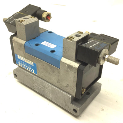 For parts or not working Festo JMFH-5/2-D-3-S C Bistable Solenoid Directional Control Valve *For Parts*