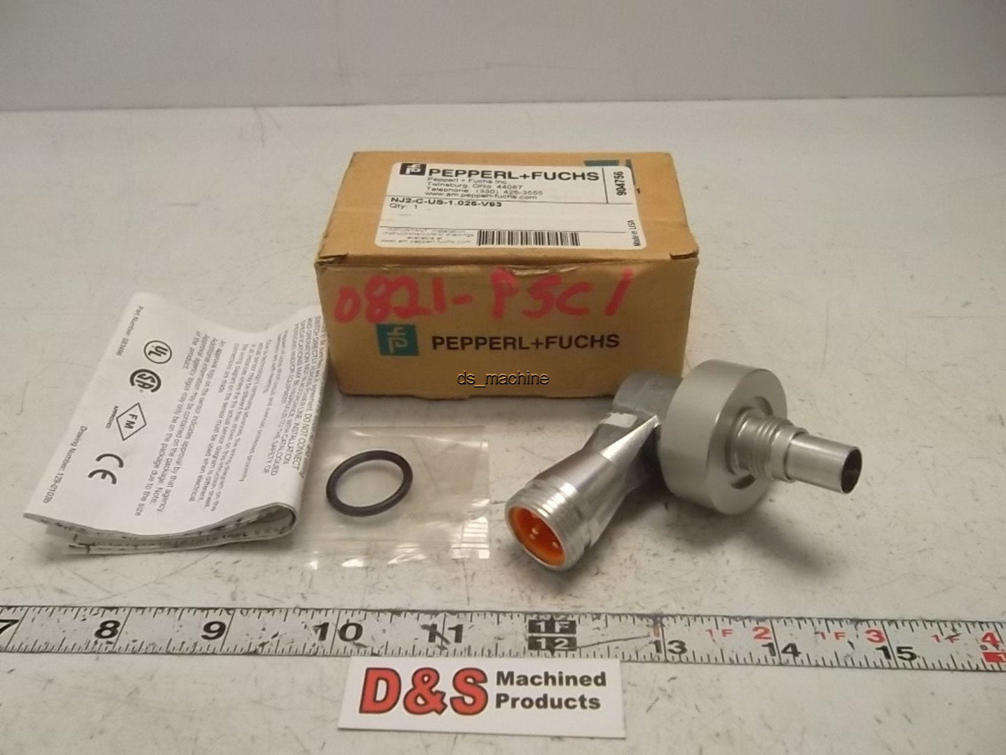 New Pepperl+Fuchs Inductive Sensor NJ2-C-US-1.025-V93