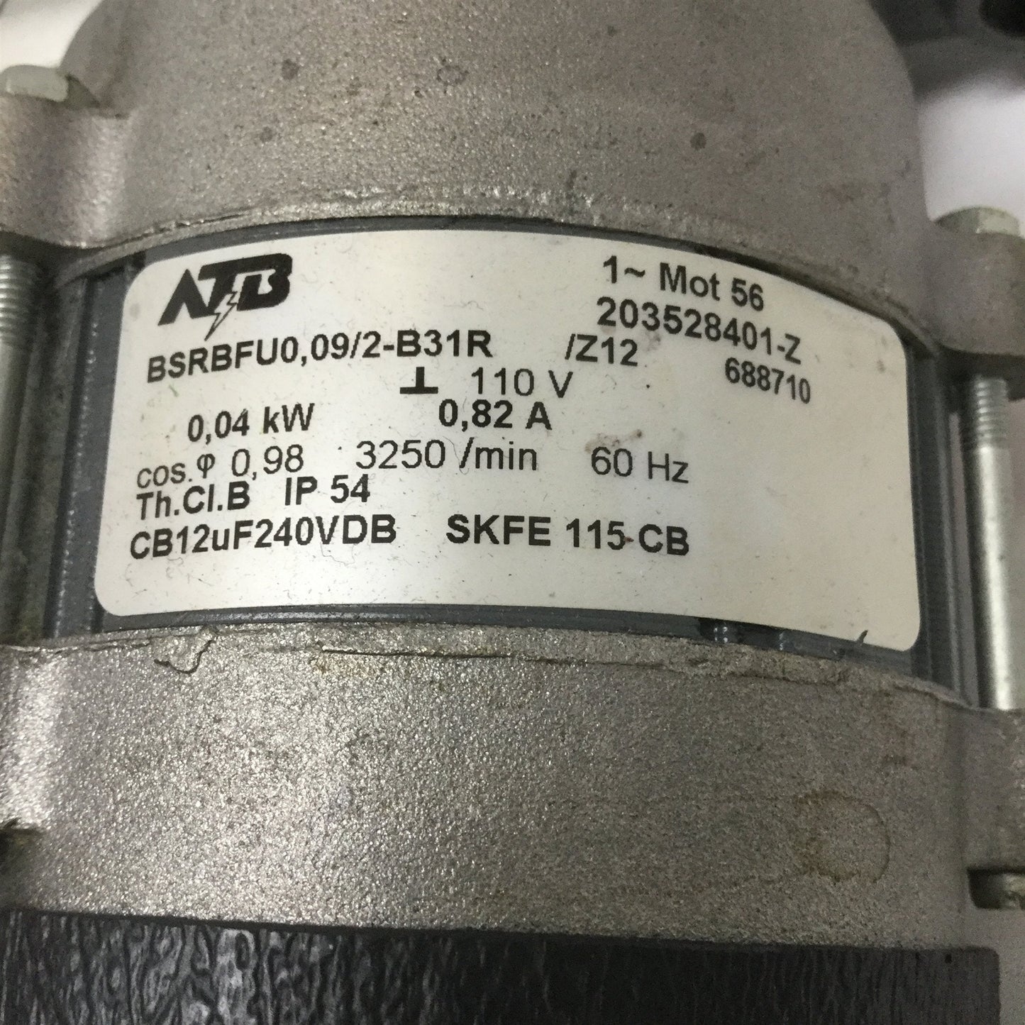 Used SKF CATR33Bx500x4K2G5FS/E110CB Ball Screw Linear Actuator 110VAC, 500mm Stroke