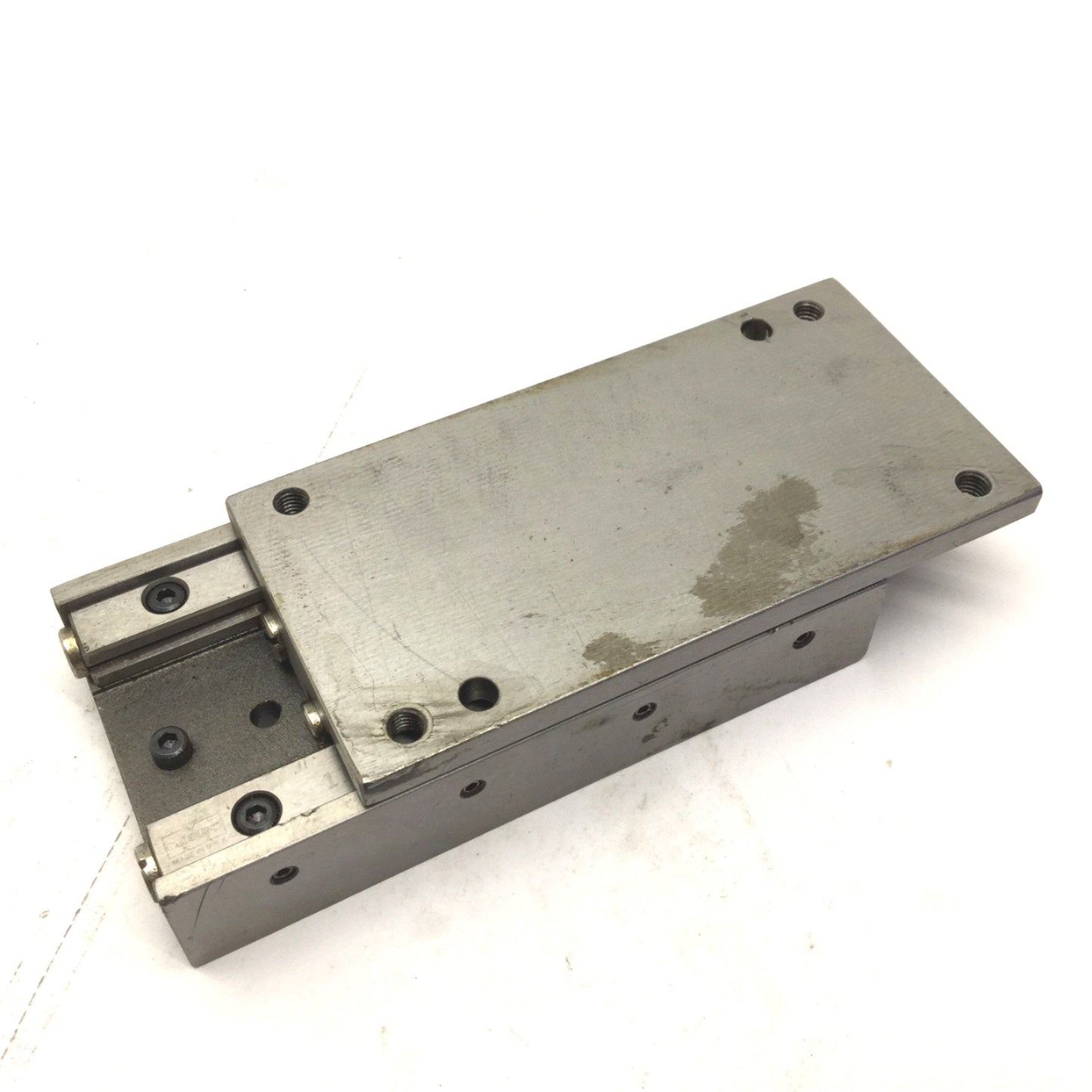 Used Micro Slide Inc 2040 Ball Bearing Slide Stage Travel: 3", Width: 2", Length: 4"