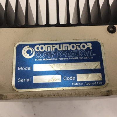 Used Parker M57-40-R14 Compumotor Stepper Motor Drive, 7-Pin M, 8-Pin F, AC Drive