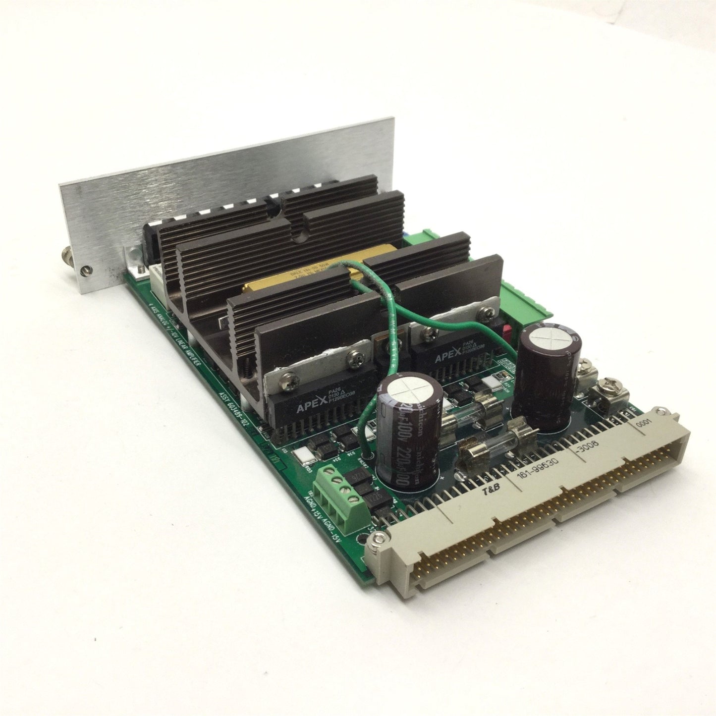 Used Delta Tau 603489-102 4-Axis Analog Linear Amplifier, 12-24VDC, 0.5A, 1A, +/-10V