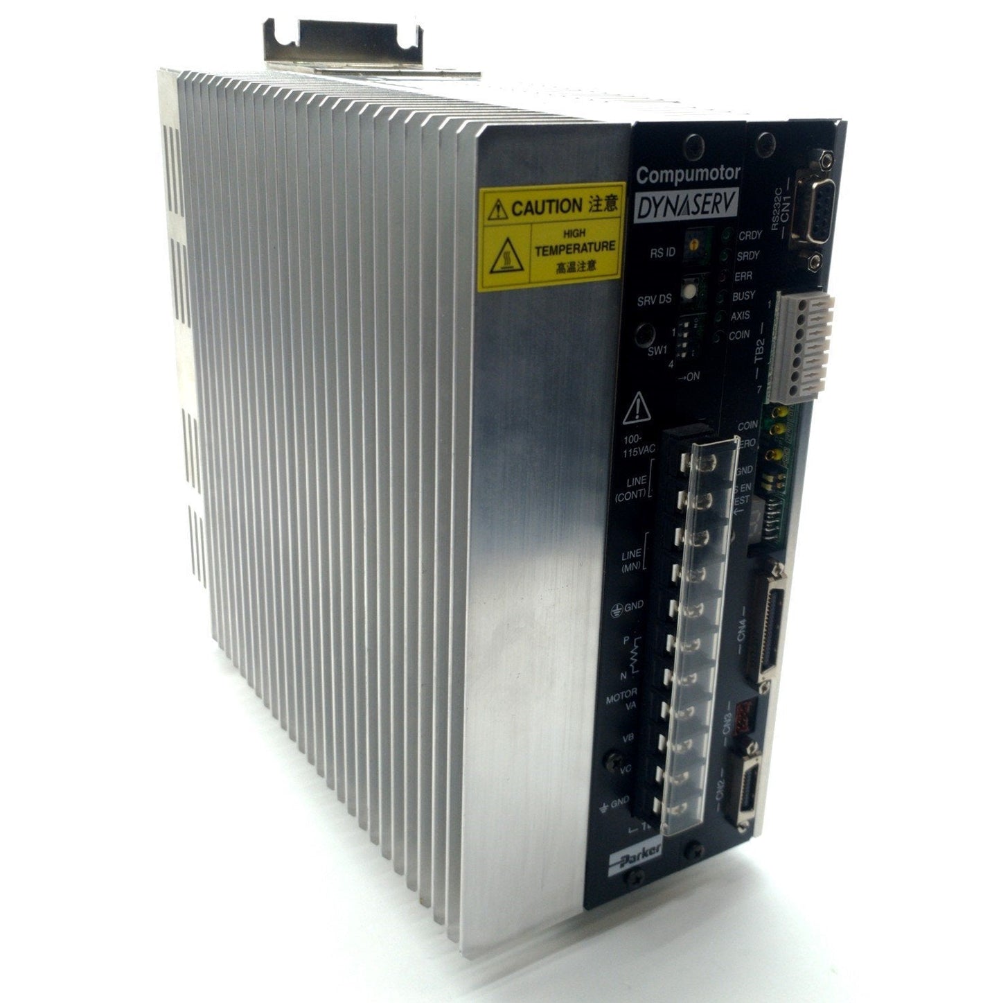 Used Parker DRG2-1070E-115 Dynaserv G2 Servo Drive, 2rps, 70Nm, 2kW 20A, 115VAC