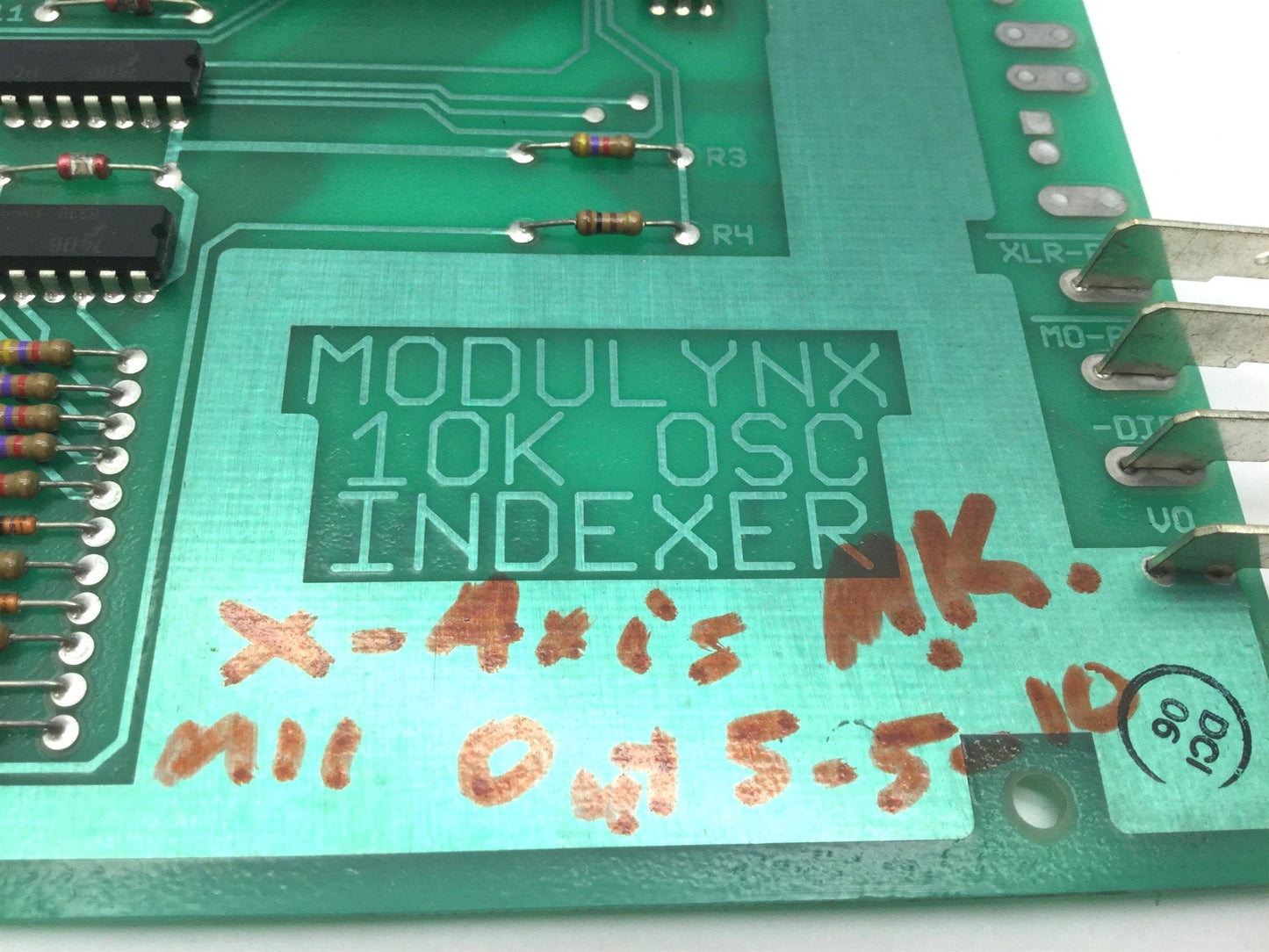 Used Superior Electric Modulynx Indexer Card, IDD008 10K OSC