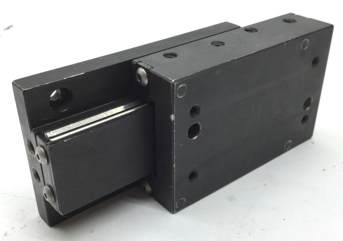 Used Design Components 1.75" x 2.75" Linear Positioning Slide Stage, 2.25" Travel