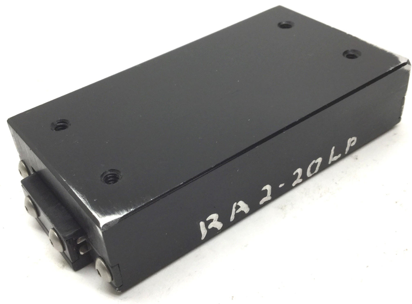 Used 1-3/4x3-1/4" Linear Positioning Stage Travel:2-3/4" *"RA2-20LP" Carved Into it*