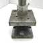 Used Ball Bearing Die Press, Throat 3" to 3.75", Overall 5"x5"x11.25", Bimba Cylinder