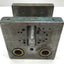 Used Ball Bearing Die Press Throat 3.1" to 3.7" Overall 4.8"x5.23"x11.25" & Cylinder