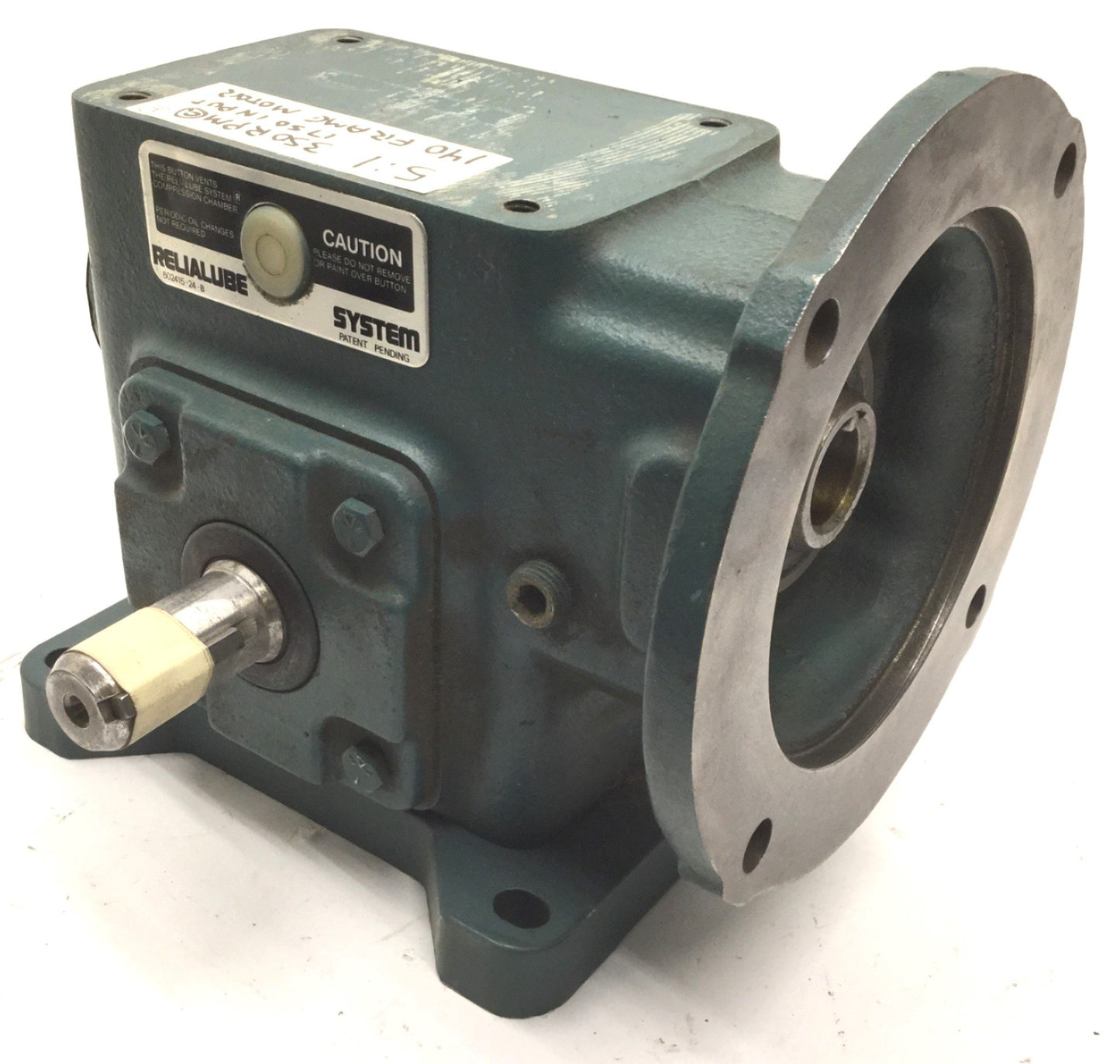 Used Dodge Tigear 7916121AR MR 94758 Gear Reducer, 1750 RPM Max, Input: 2.14HP