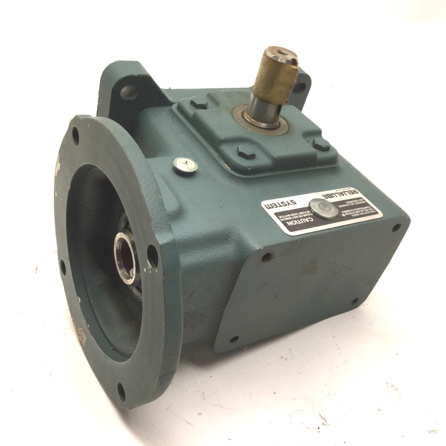 Used Dodge Tigear MR94750 E WY Worm 5:1 Gear Reducer, Torque 420 in-lbs, Input 2.59HP