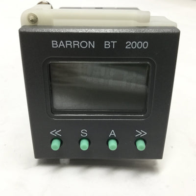 Used Barron BT2000 Multi-Function Timer 12-260V AC/DC Supply, 8A 240VAC Contact SPDT