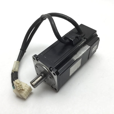 Used Omron R88M Servo Motor With Encoder, 14mm Shaft Diameter, 50mm Hole Spacing