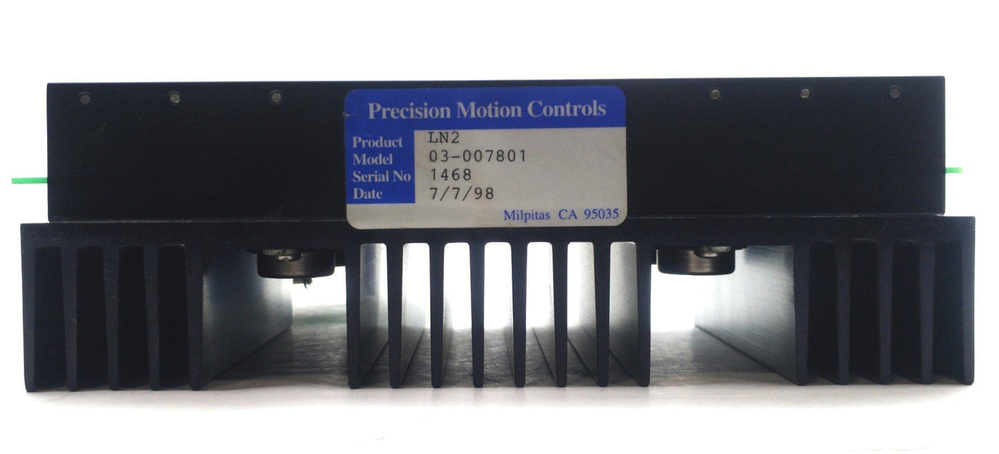 Used Precision Motion Controls 03-007801 LN2 Low Noise Stepper Drive 115/230VAC