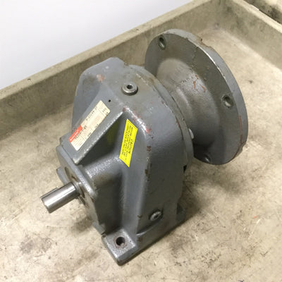 Used Boston Gear F621A-5-B5 Helical Gear Drive, Frame 56C, 5:1, 1750RPM, 260lb-in