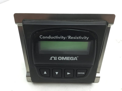 Used Omega CDTX-90-3 Conductivity/Resistivity Transmitter Panel Mount 12-24VDC