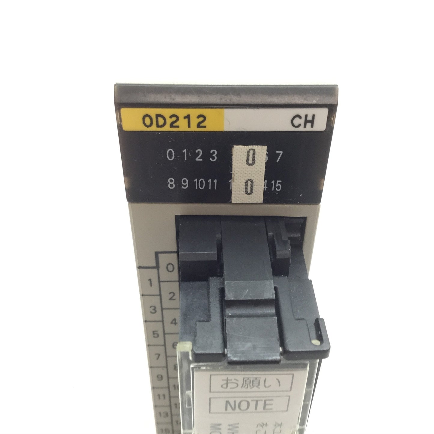 Used Omron C200H-OD212 PLC Output Unit Module, 16-Point, Rating: 24VDC 0.3A/Point